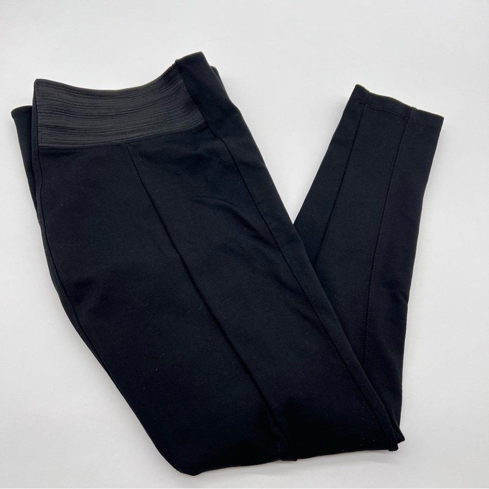 Halogen Women’s Black Cigarette Pants w/Accent Seam Stitched Down Front Size XSP